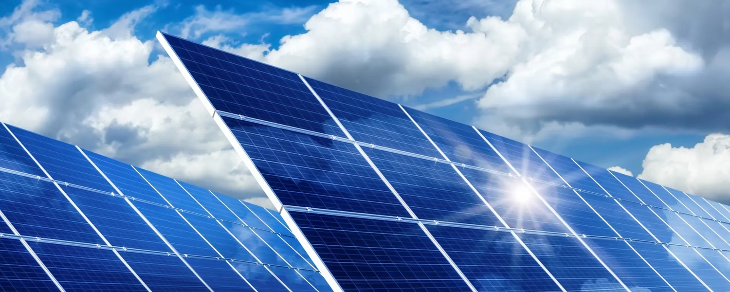 Teste de painéis solares