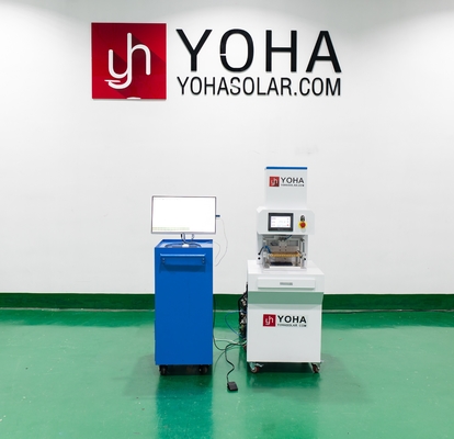 Teste de eletroluminescência confiável para painéis solares