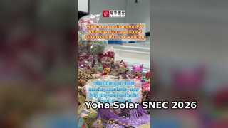 Temos o prazer de anunciar que a Yoha Solar participará da SNEC 2026 Shanghai, uma das mais importantes do mundo.